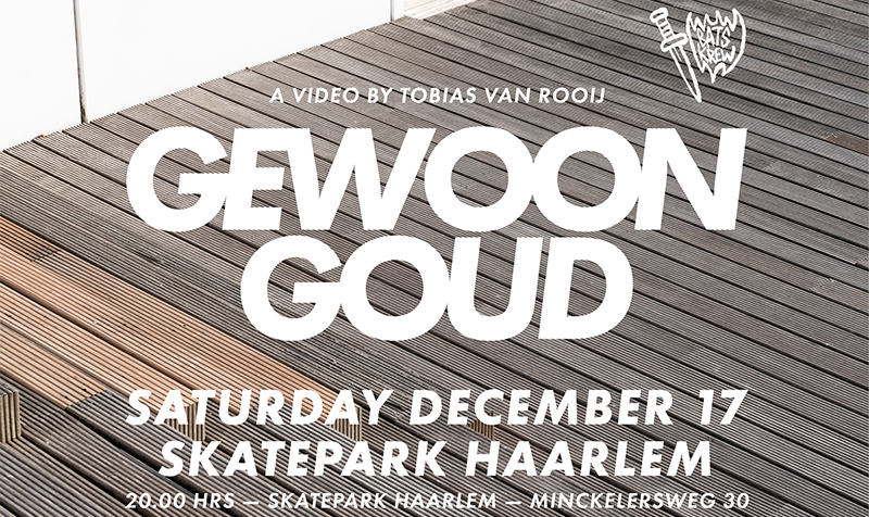 Gewoon Goud in Skatepark Haarlem