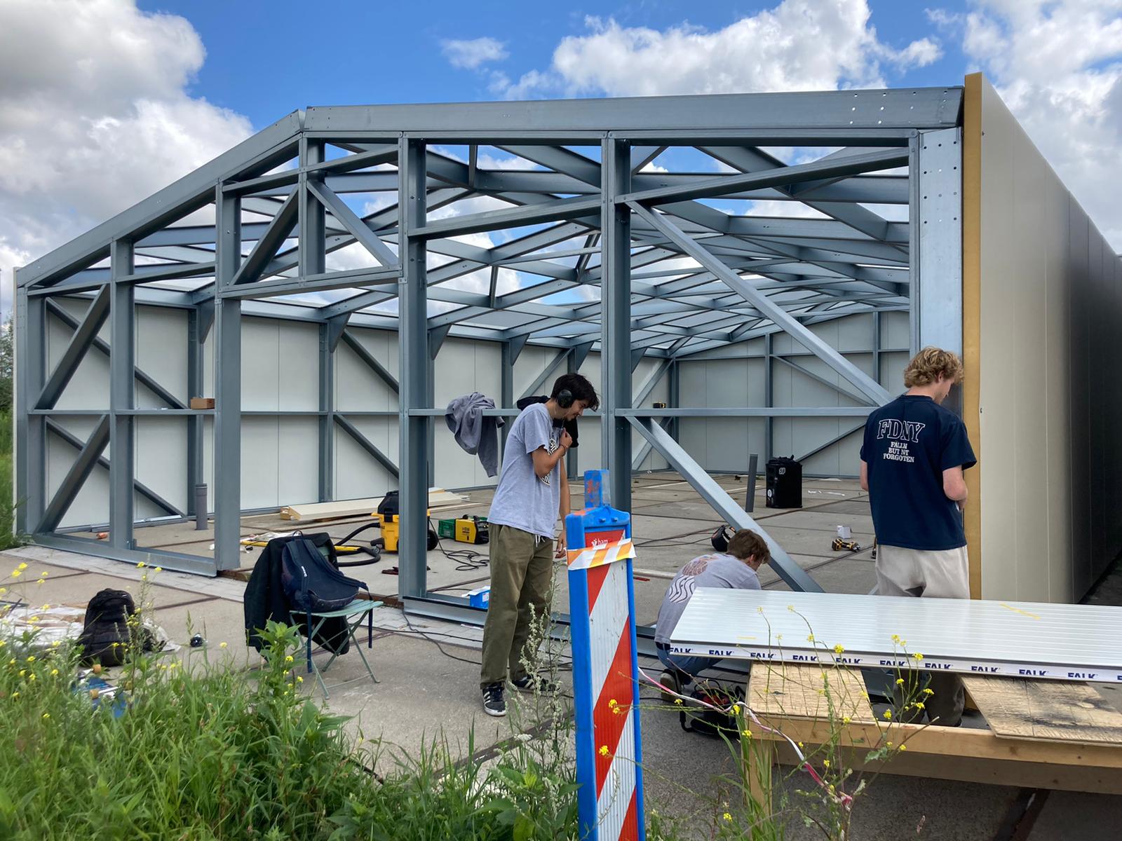 Horeca vrijwilligers Skatepark Haarlem