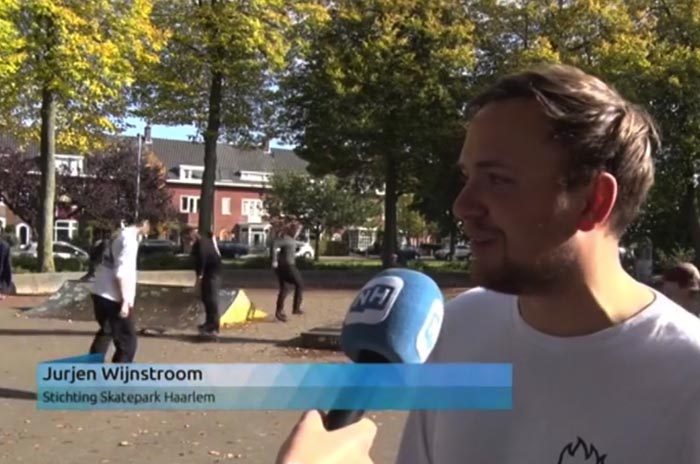 Skatepark Haarlem artikel RTV-NH