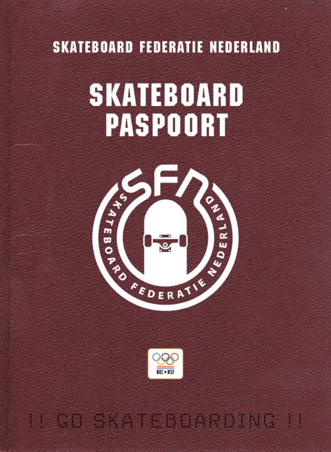 Skateboard Paspoort