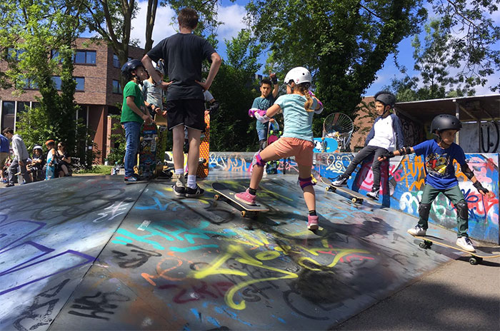 Skateboardles in Haarlem