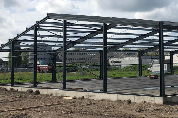 Skatepark Haarlem april 2019 bouw