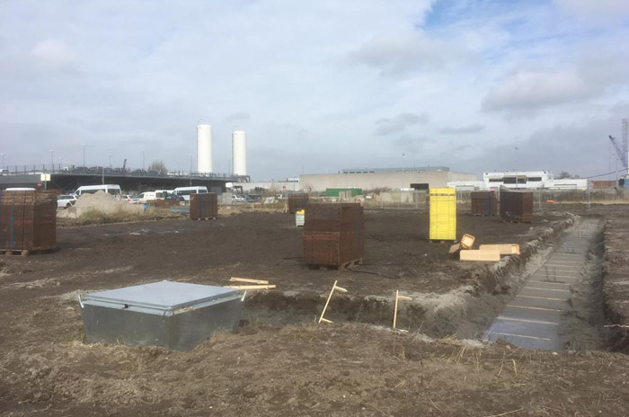 Skatepark Haarlem maart 2019 voortgang