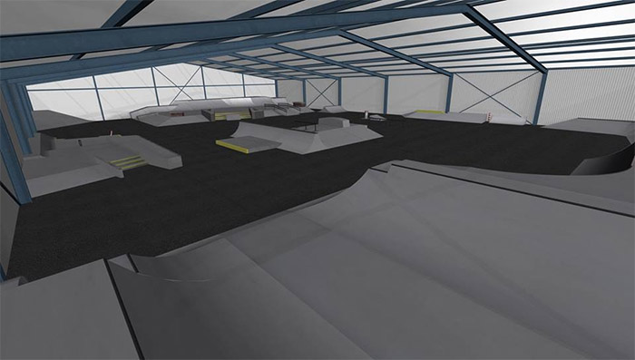 Skatepark Haarlem ontwerp