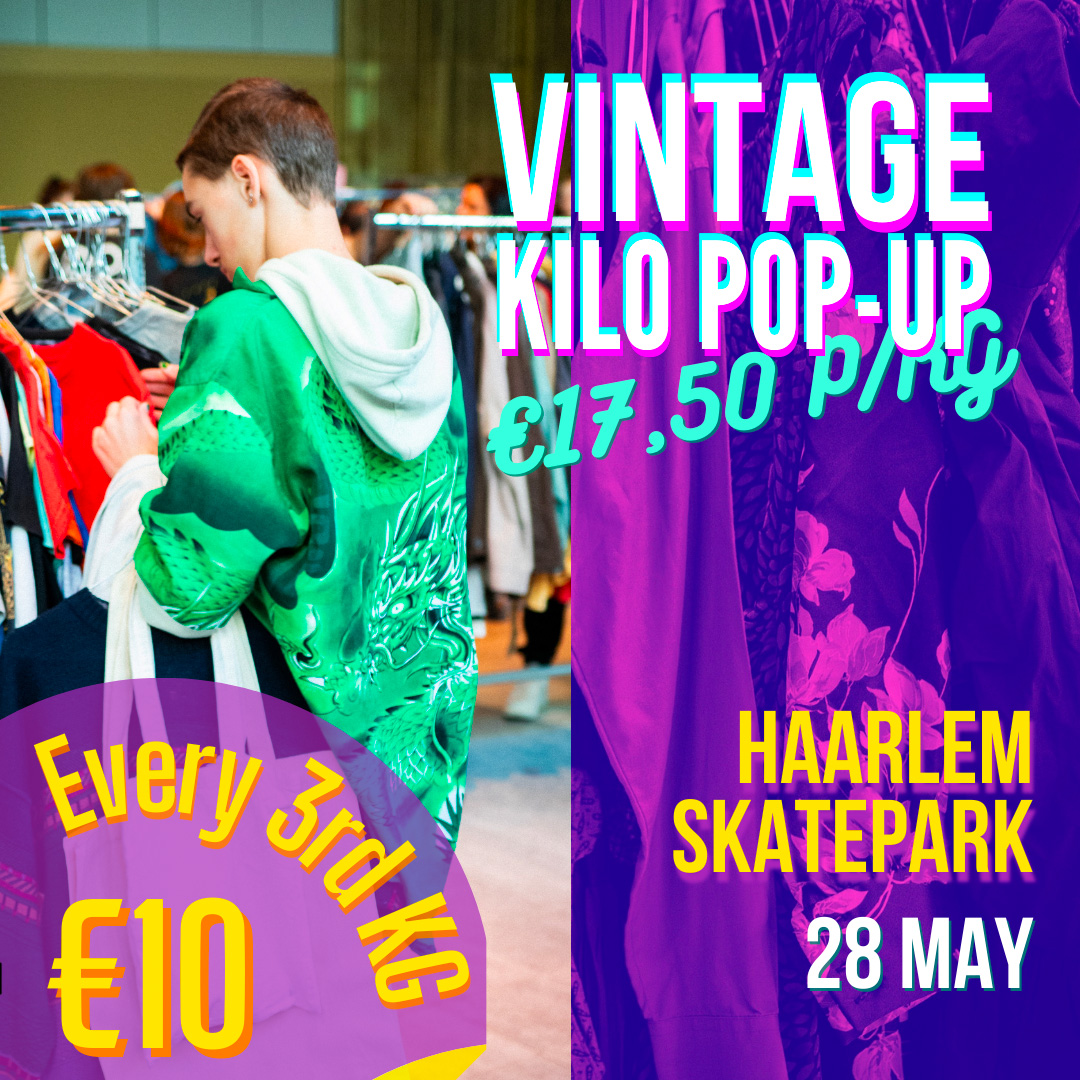 Square 8 Vintage Market 28 mei Skatepark Haarlem