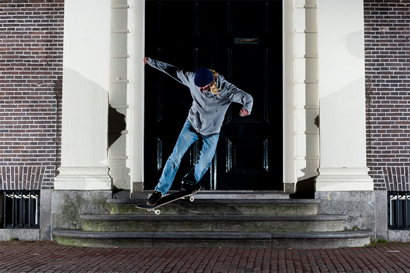 Tycho Henskens Backside Smith Grind in Haarlem