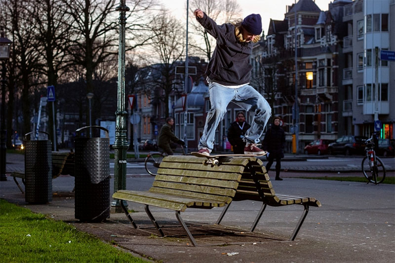 Tycho Henskens Boardslide in Haarlem